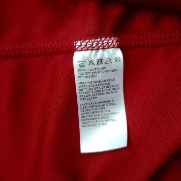 Lot of 2 Manguun Sports Wicking  Shirt, Blue/Red, S - Picture 10 of 10